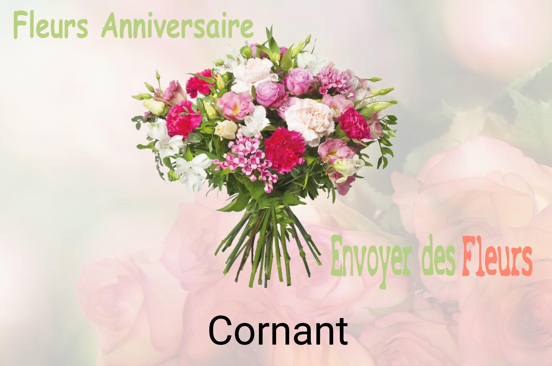 Bouquet de fleurs d’anniversaire livré à Cornant